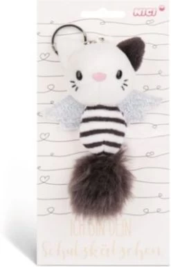 NICI Schutzkätzchen 12cm Schlüsselanhänger Aus Plüsch (46040) -Nici Store 15612763 03