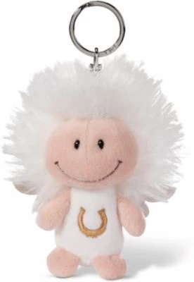 NICI Schutzengel Weiß 7cm Schlüsselanhänger Mit Symbol Hufeisen (46120) 1 NICI Schutzengel Weiß 7cm Schlüsselanhänger Mit Symbol Hufeisen (46120)