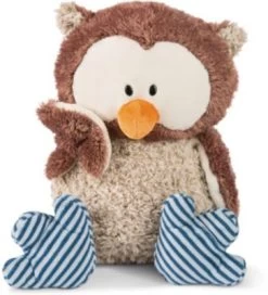 Kuscheltier Eule Oscar 50cm Mit Drehbarem Kopf, Plüsch (48079)