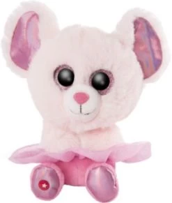 NICI Kuscheltier GLUBSCHIS Ballerina Maus Yammy 15 Cm