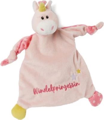NICI Schmusetuch Einhorn "Windelprinzessin" 1 NICI Schmusetuch Einhorn "Windelprinzessin"