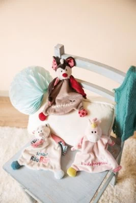 NICI Schmusetuch Einhorn "Windelprinzessin" 2 NICI Schmusetuch Einhorn "Windelprinzessin" – Bild 2