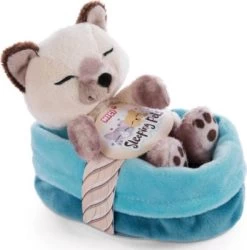 NICI Sleeping Pets Kätzchen Siamkatze 12cm Im Körbchen