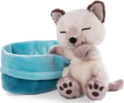 NICI Sleeping Pets Kätzchen Siamkatze 12cm Im Körbchen -Nici Store 23982945 03