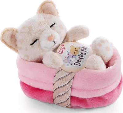 NICI Sleeping Pets Kätzchen Mit Leopardenmuster 12cm Im 1 NICI Sleeping Pets Kätzchen Mit Leopardenmuster 12cm Im