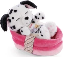NICI Sleeping Pets Welpe Dalmatiner 12cm Im Körbchen