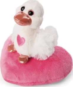 NICI Love Schwan Auf Herz GREEN, Weiß, 10 Cm (48264) -Nici Store 26039349 05