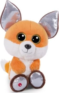 NICI Glubschis Schlenker Fuchs Runizzi GREEN, 15 Cm (47695)