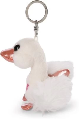 NICI Love Schwan Weiß, GREEN, 8 Cm (48260) 2 NICI Love Schwan Weiß, GREEN, 8 Cm (48260) – Bild 2