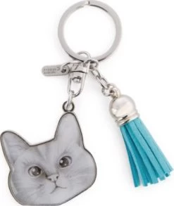 NICI Schlüsselanhänger Katze Meowlina Metall Im Display (48093)