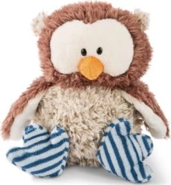 NICI Eule Oscar Mit Gelenk, Kopf Drehbar, 25 Cm (48461)