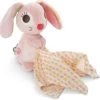 NICI Schmusetier 3D Hase Hopsali Mit Mulltuch, 13 Cm (48039)