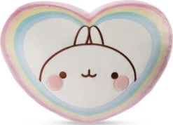 NICI Kissen Herzförmig Molang, 40 X 30 Cm (48228)