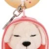 NICI Schlüsselanhänger Sleeping Pets Hund 8cm Creme,
