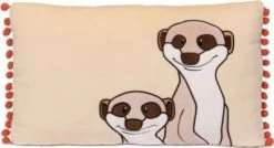 NICI Kissen Erdmännchen 43x25cm GREEN