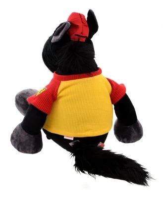 NICI Plüschfigur Pferd Ferrari Edition (schwarz, 80cm) 3 NICI Plüschfigur Pferd Ferrari Edition (schwarz, 80cm) – Bild 3